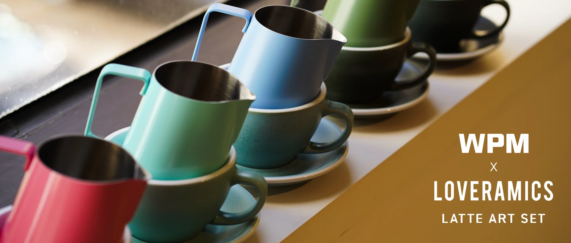 WPM x LOVERAMICS Latte Art Set
