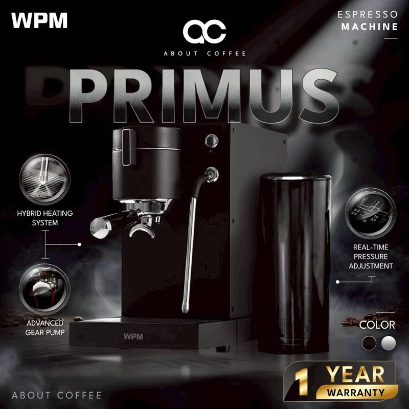 WPM PRIMUS Espresso Machine เครื่องชงกาแฟ รับประกัน 1ปี