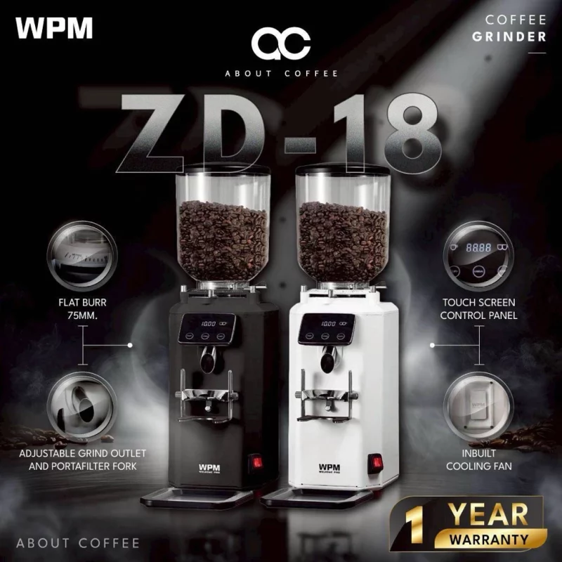 WPM ZD-18 เครื่องบดกาแฟ รับประกัน 1 ปี