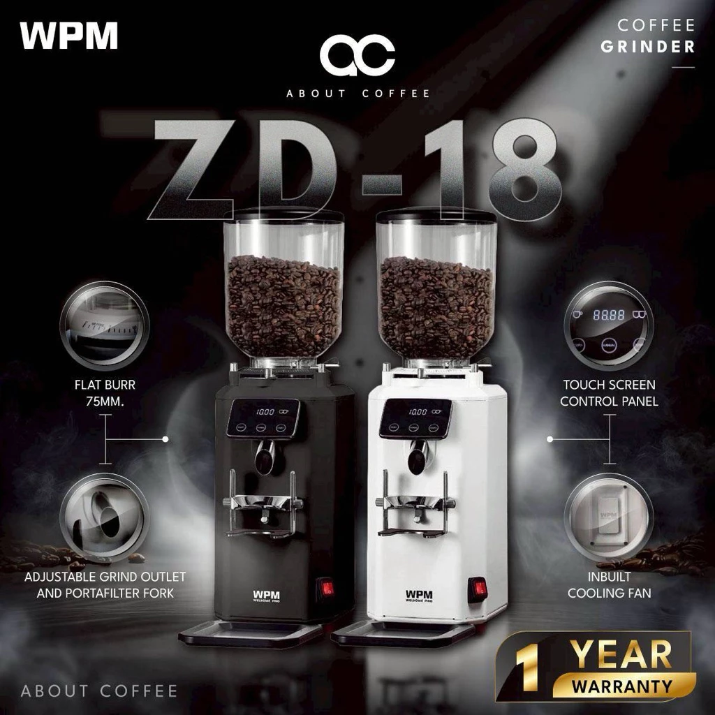 WPM ZD-18 เครื่องบดกาแฟ รับประกัน 1 ปี