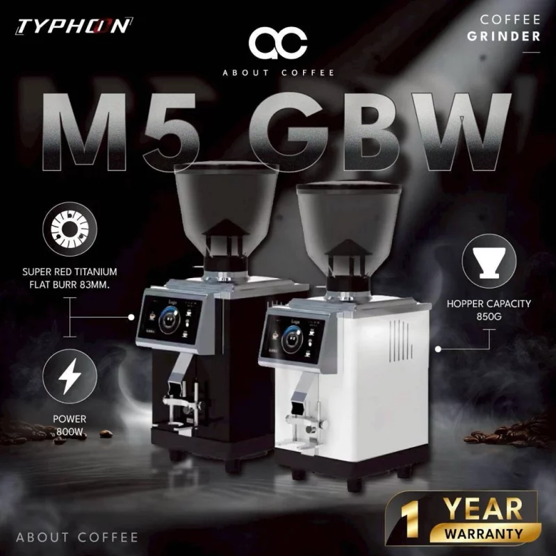 TYPHOON M5 GBW เครื่องบดกาแฟ รับประกัน 1 ปี